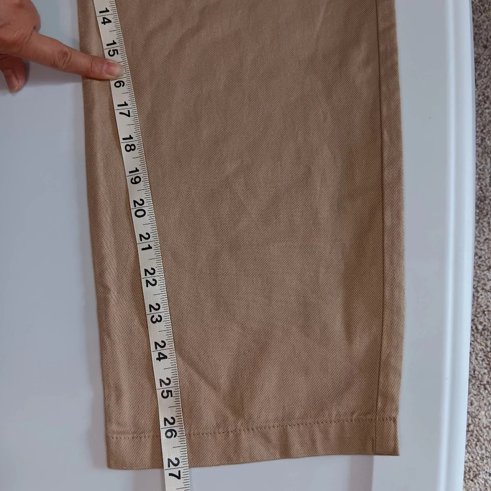 Sanctuary Women's super high-rise pants, straight leg, sz L, lyocell, pull-on. - Picture 12 of 16